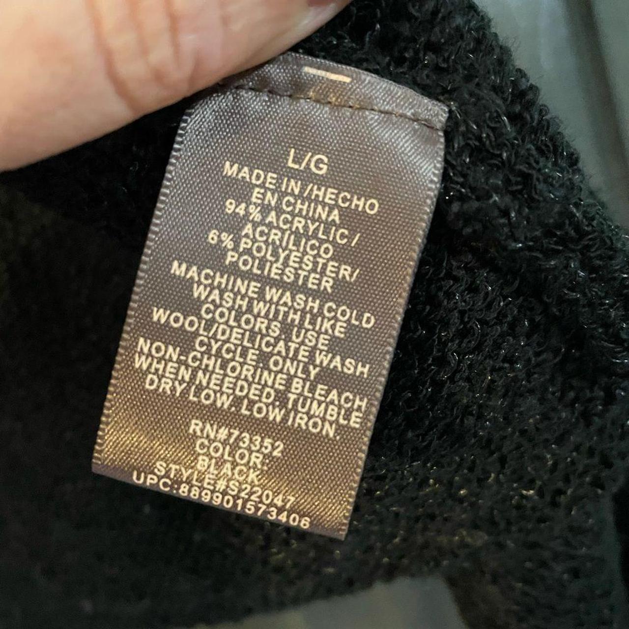 Source Unknown Women's Cardigan - Black - L – EUC… - image 5