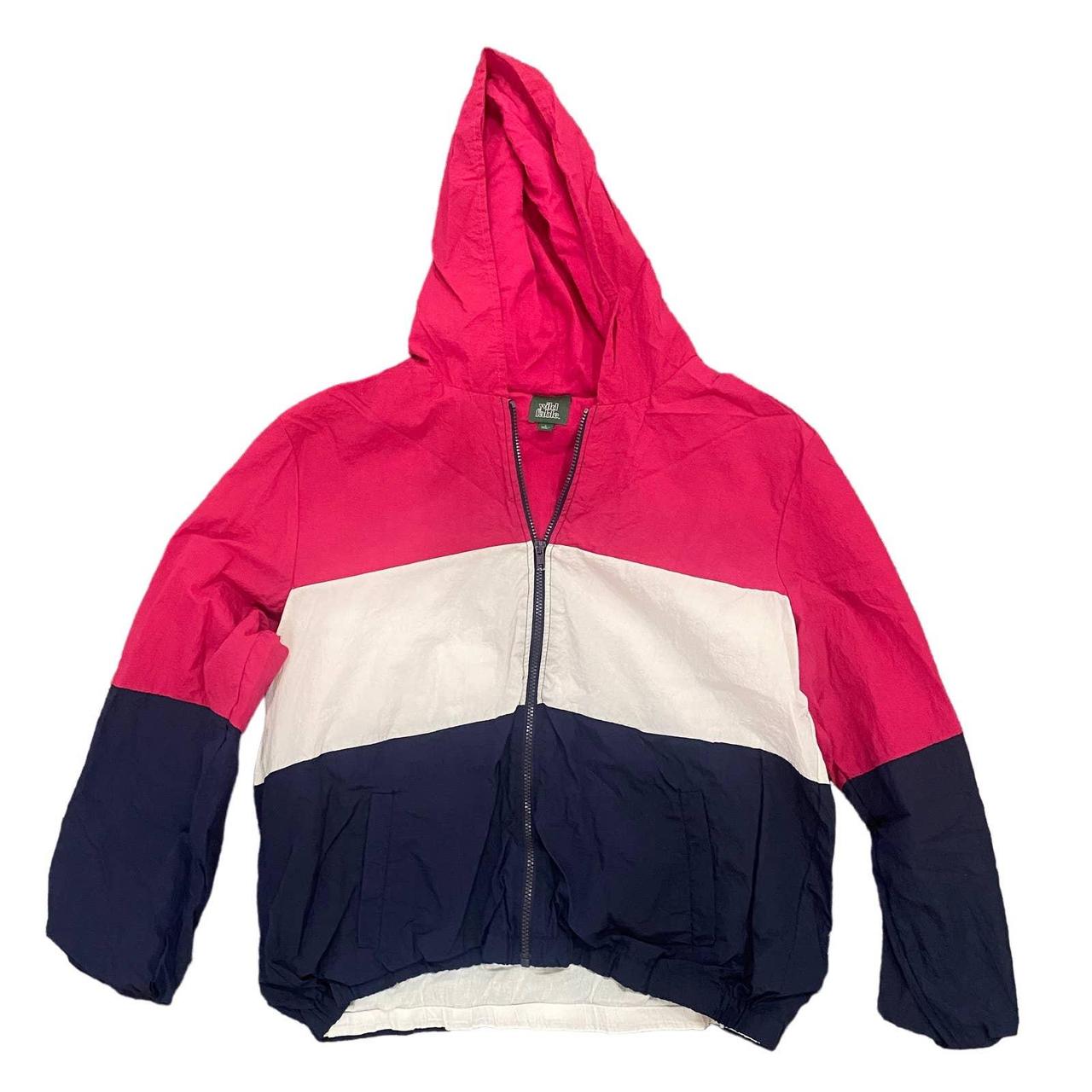 pink wild fable jacket - Depop