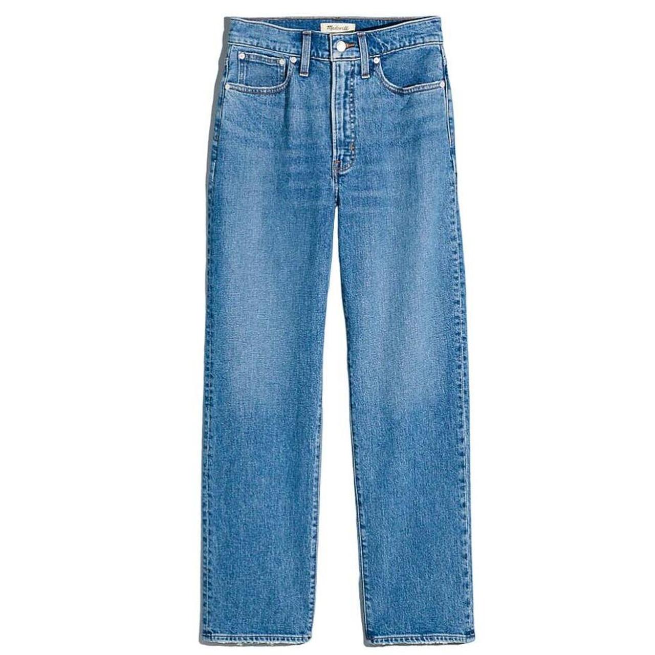 Madewell The Tall Perfect Vintage Straight Jean in... - Depop