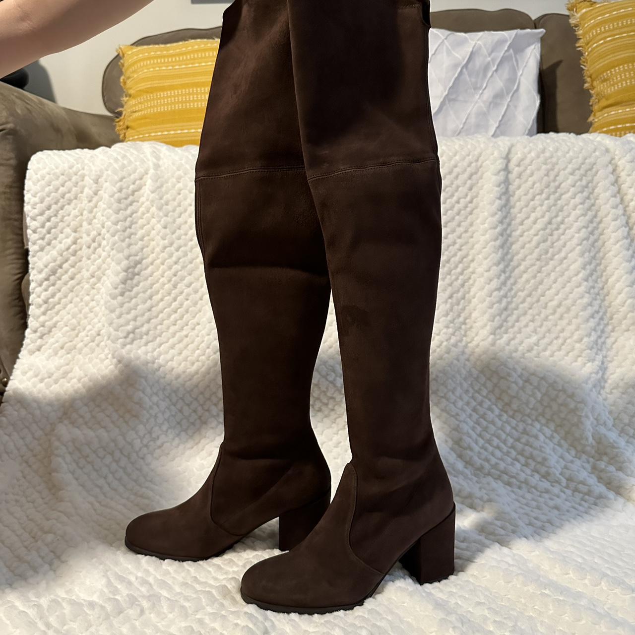 Walnut Stuart Weitzman Tieland Boots Stuart Weitzman Tieland Over