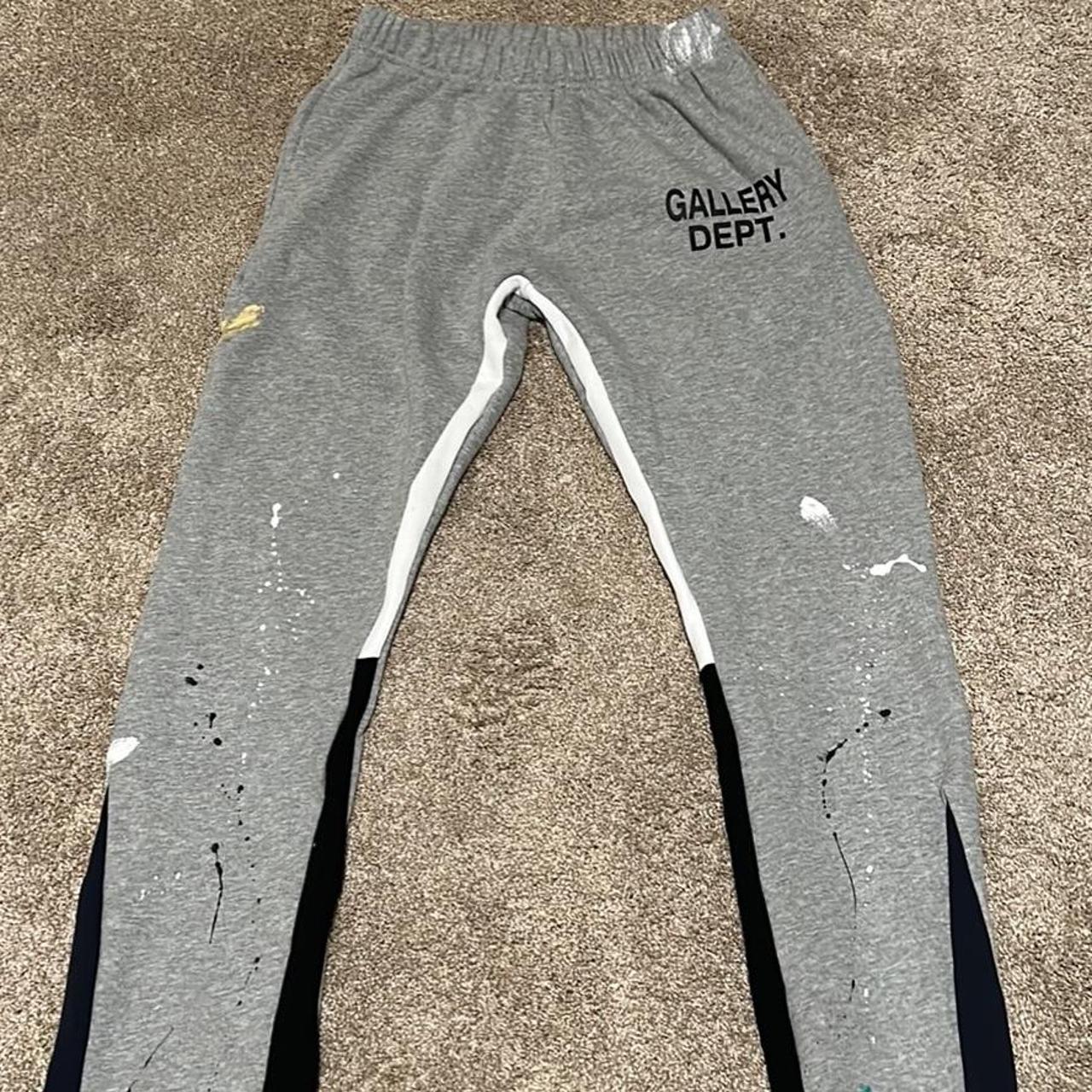 Gallery Dept. Painted Flare Sweatpant 'Grey