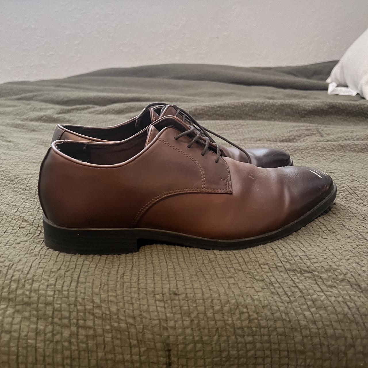 H&M Men's Brown Derby Shoes