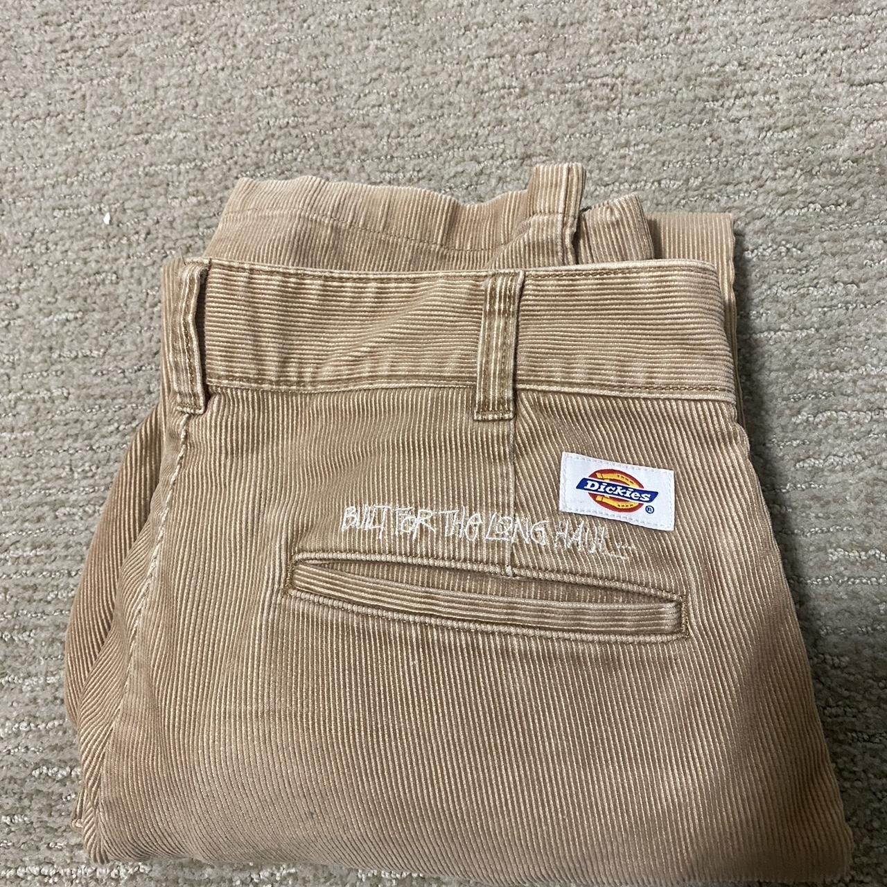 Rare vintage Stussy/Dickies collab corduroy pants,... - Depop