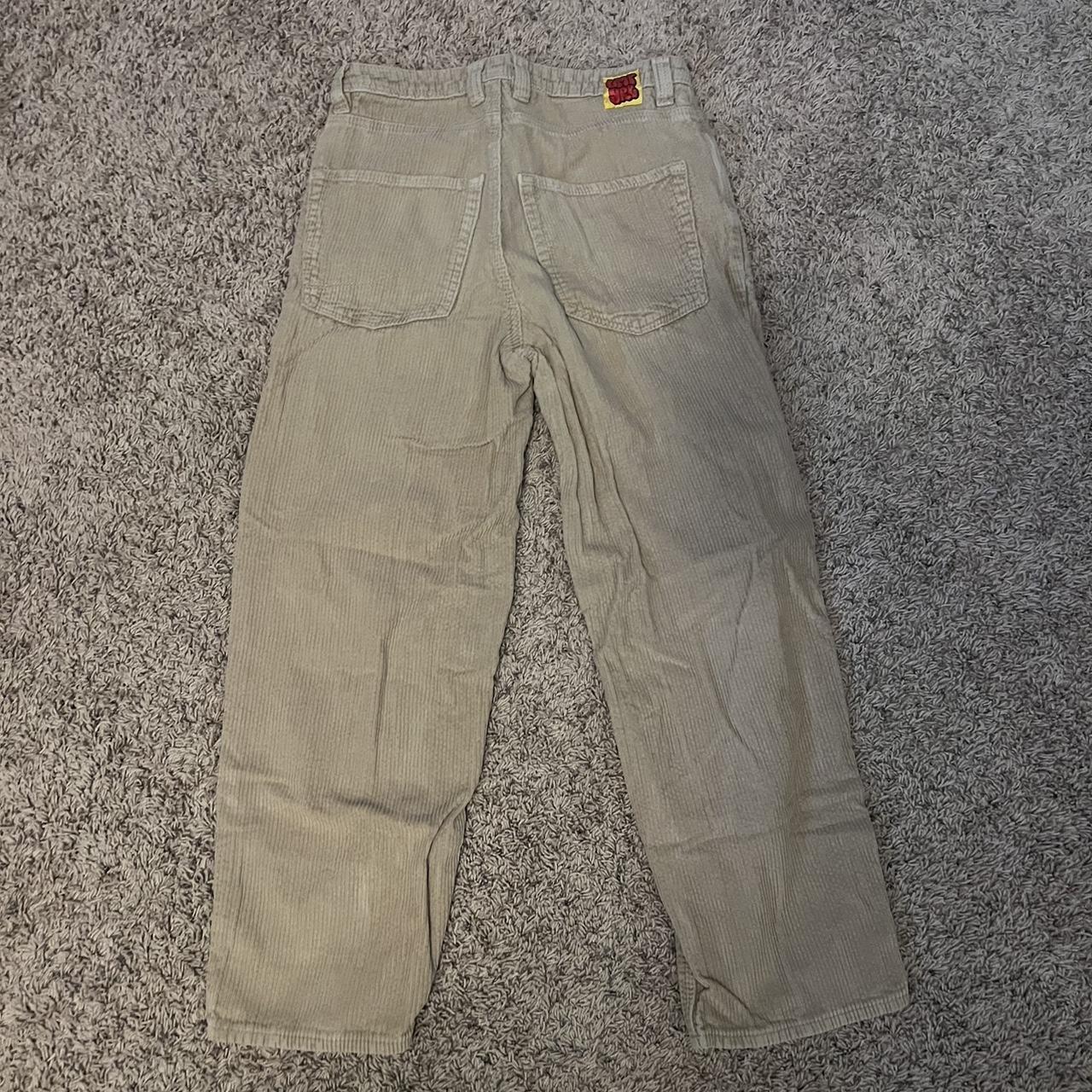 Empyre beige corduroy jeans, size 28 - Depop