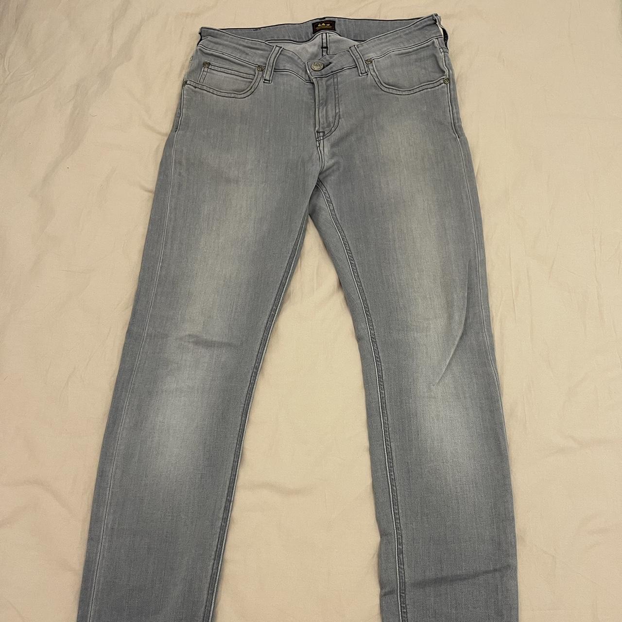 Grey Jeans Slim Fit - Depop