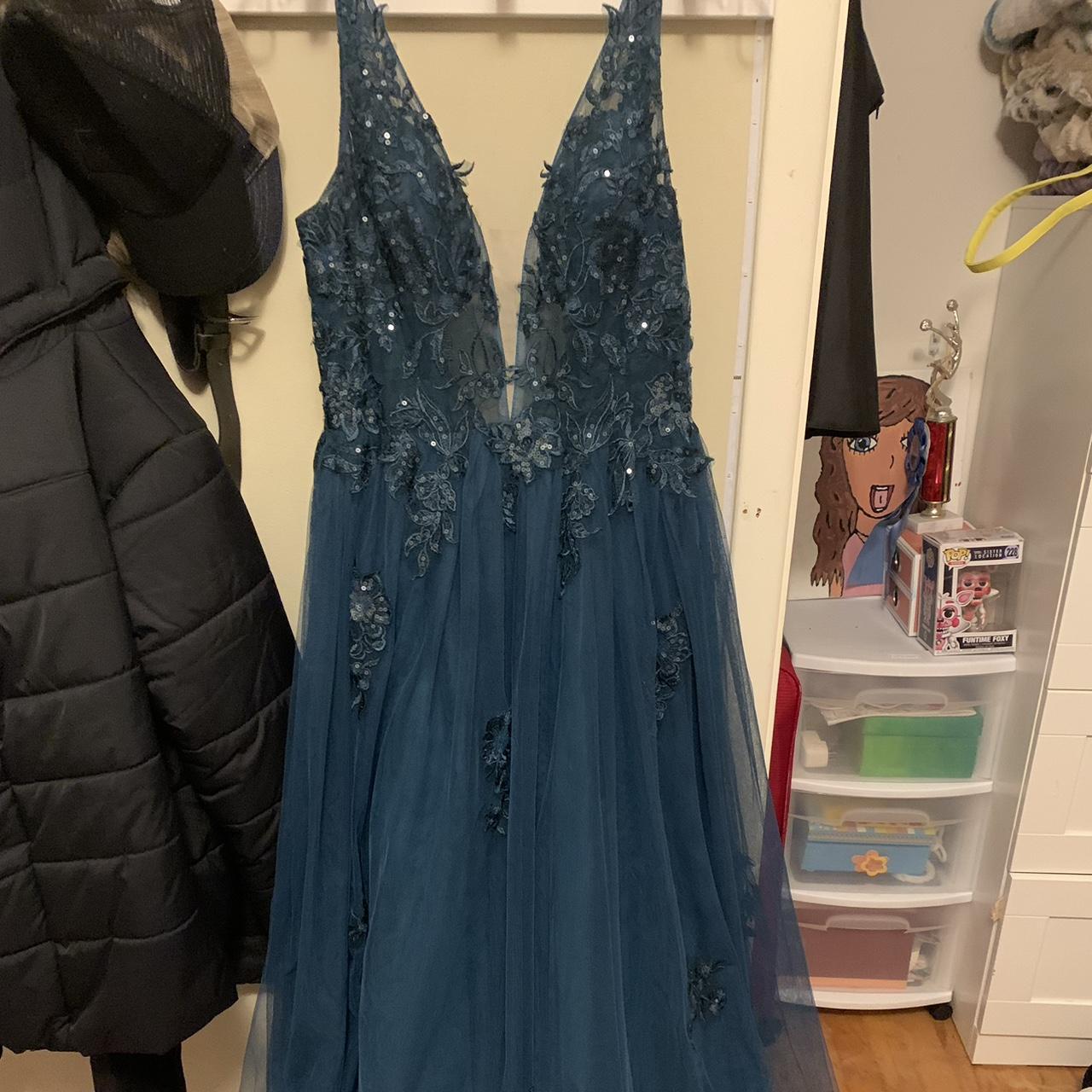 Blue prom dress - Depop