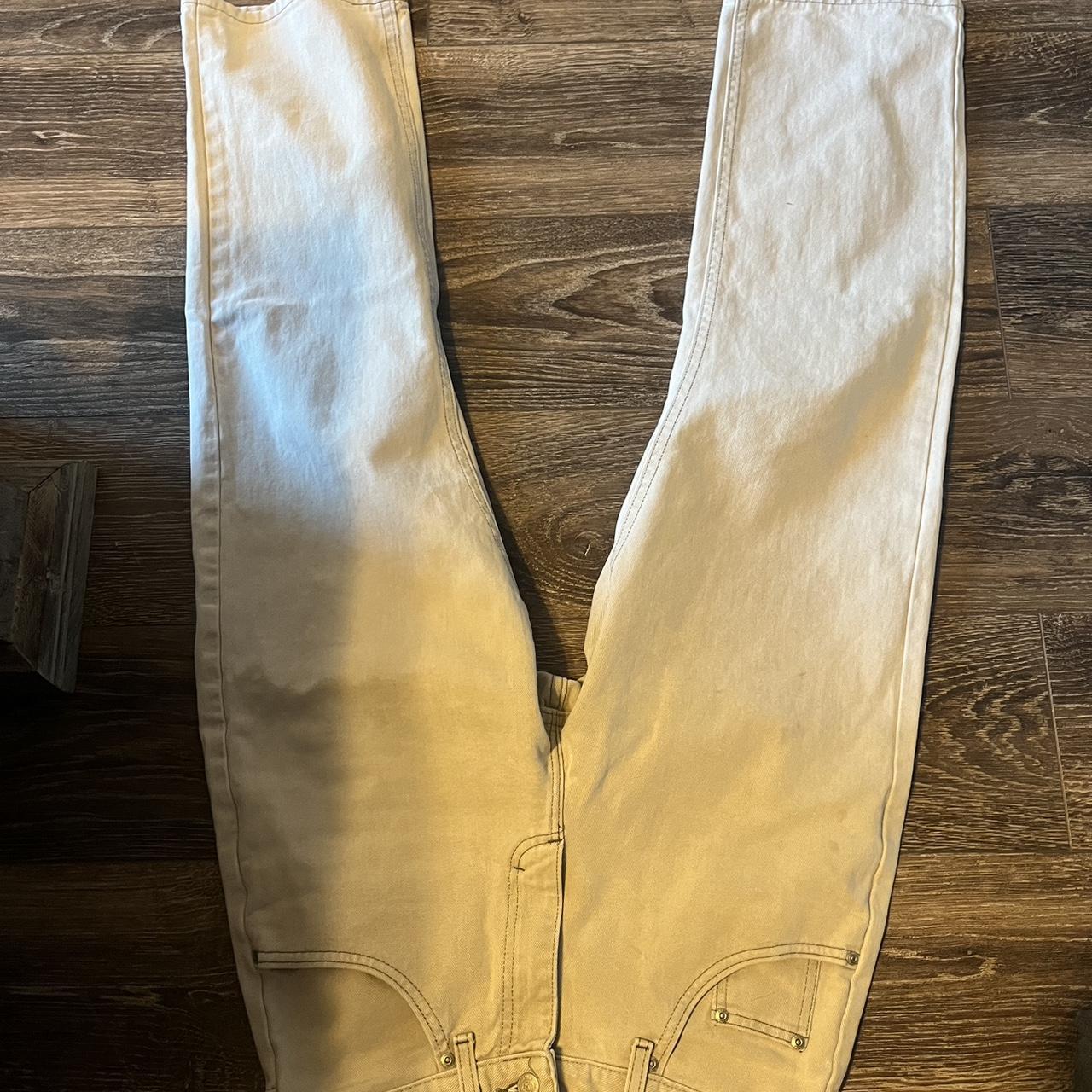 size 28x28 mens Wrangler Originals Vintage White... - Depop