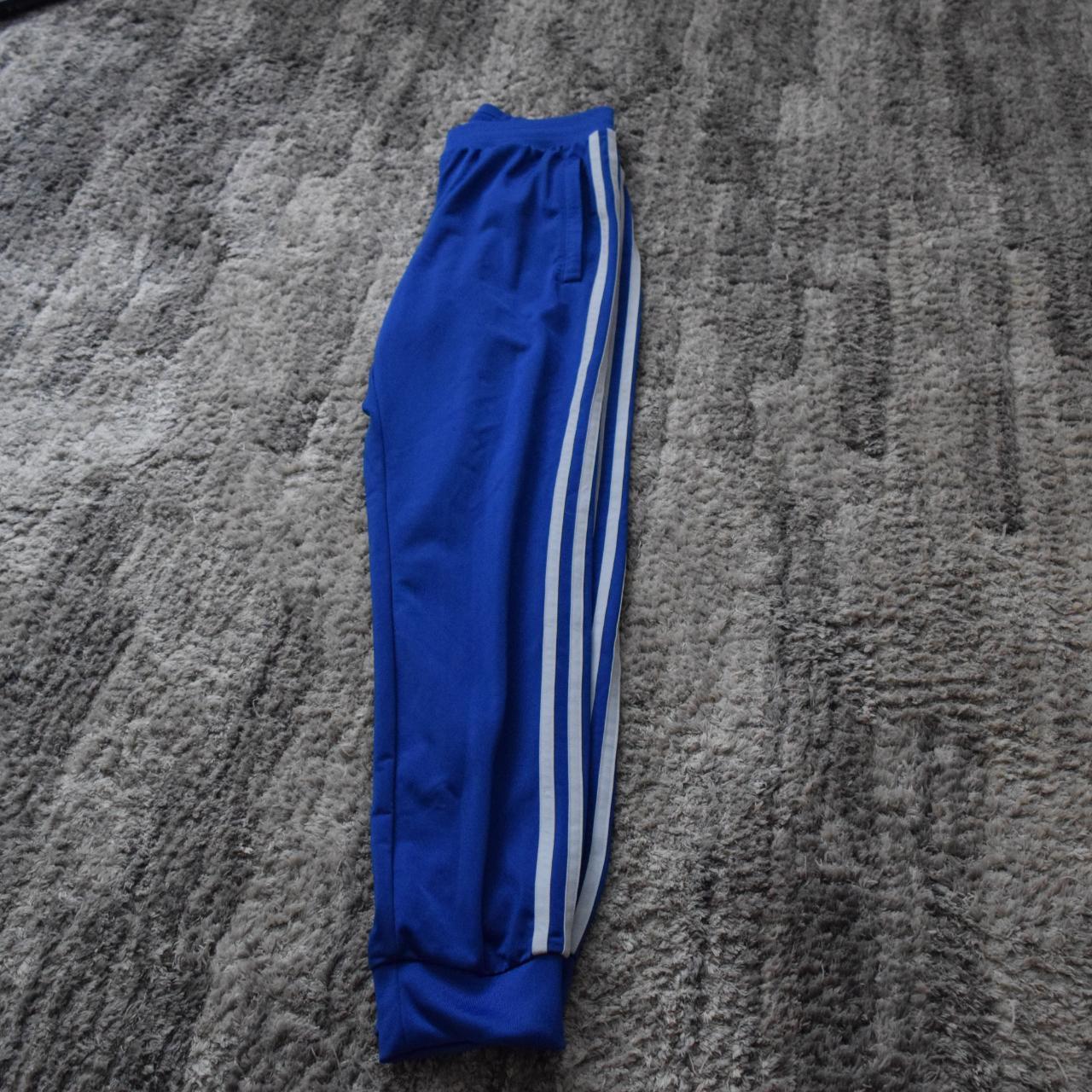 Royal blue 2024 adidas pants men's