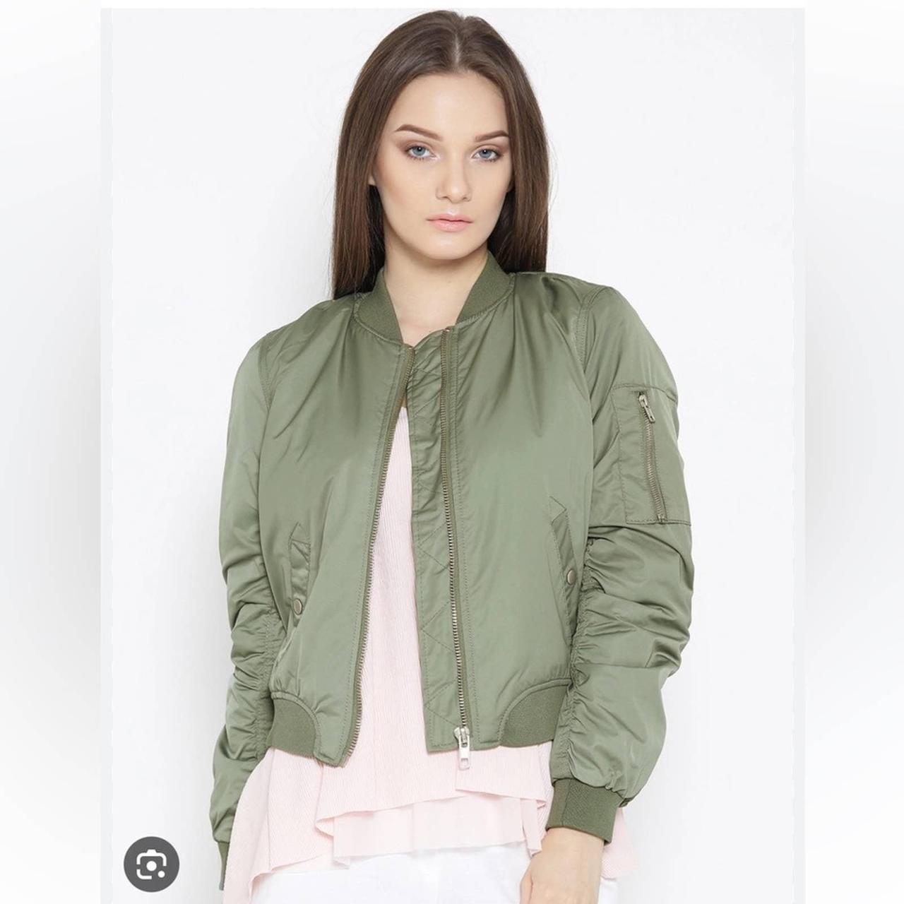 forever 21 green jacket