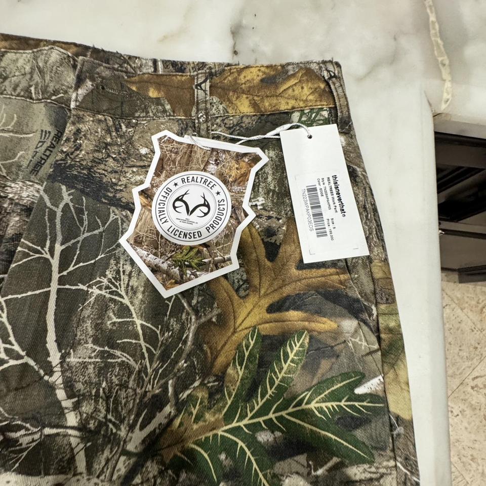 Thisisneverthat Realtree camo pants -slightly... - Depop