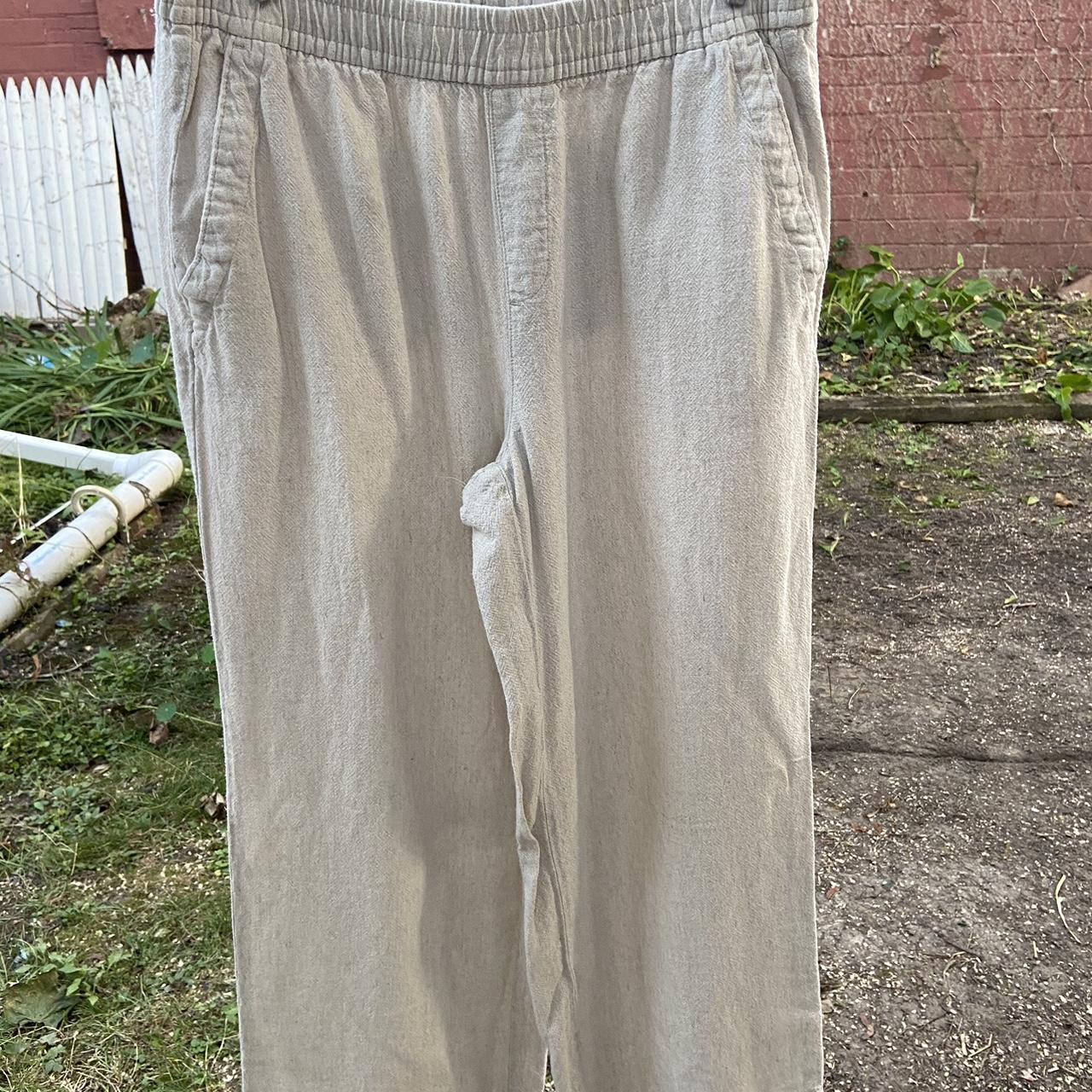 Old navy linen pants Depop