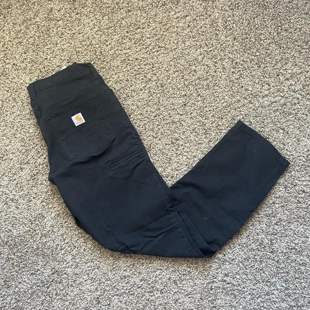 Carhartt Black Pants Relaxed Fit 31x34 #carhartt... - Depop