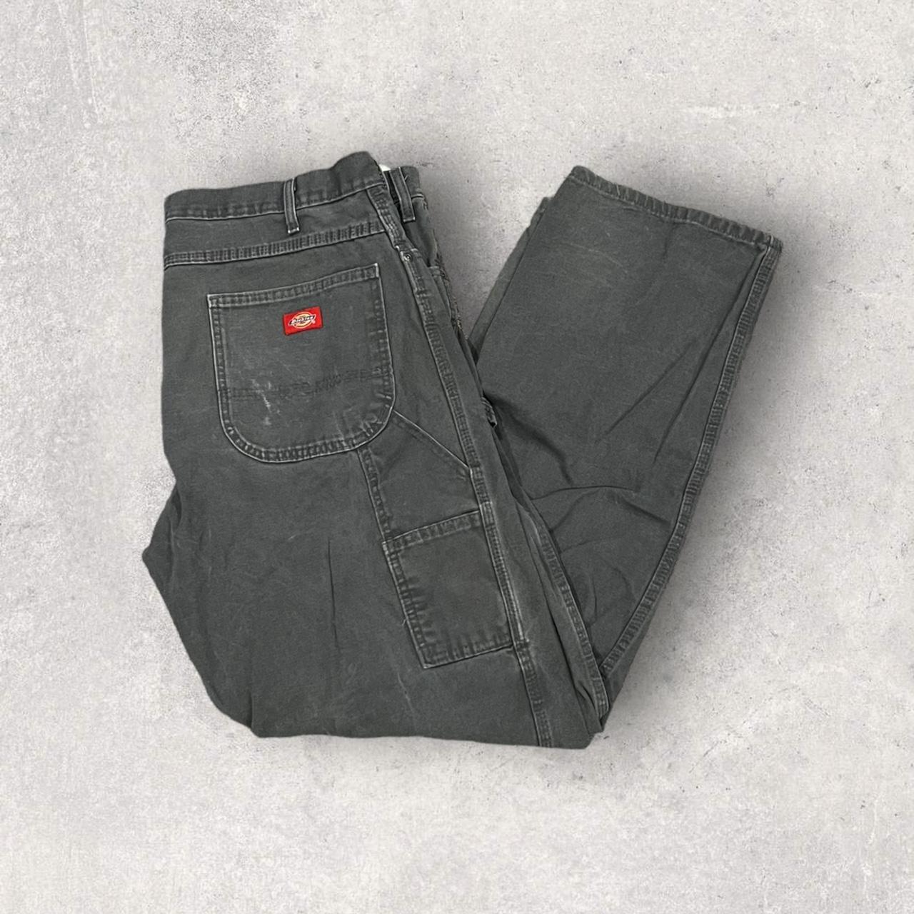 Dickies Baggy Carpenter pants with a crazy fade •... Depop