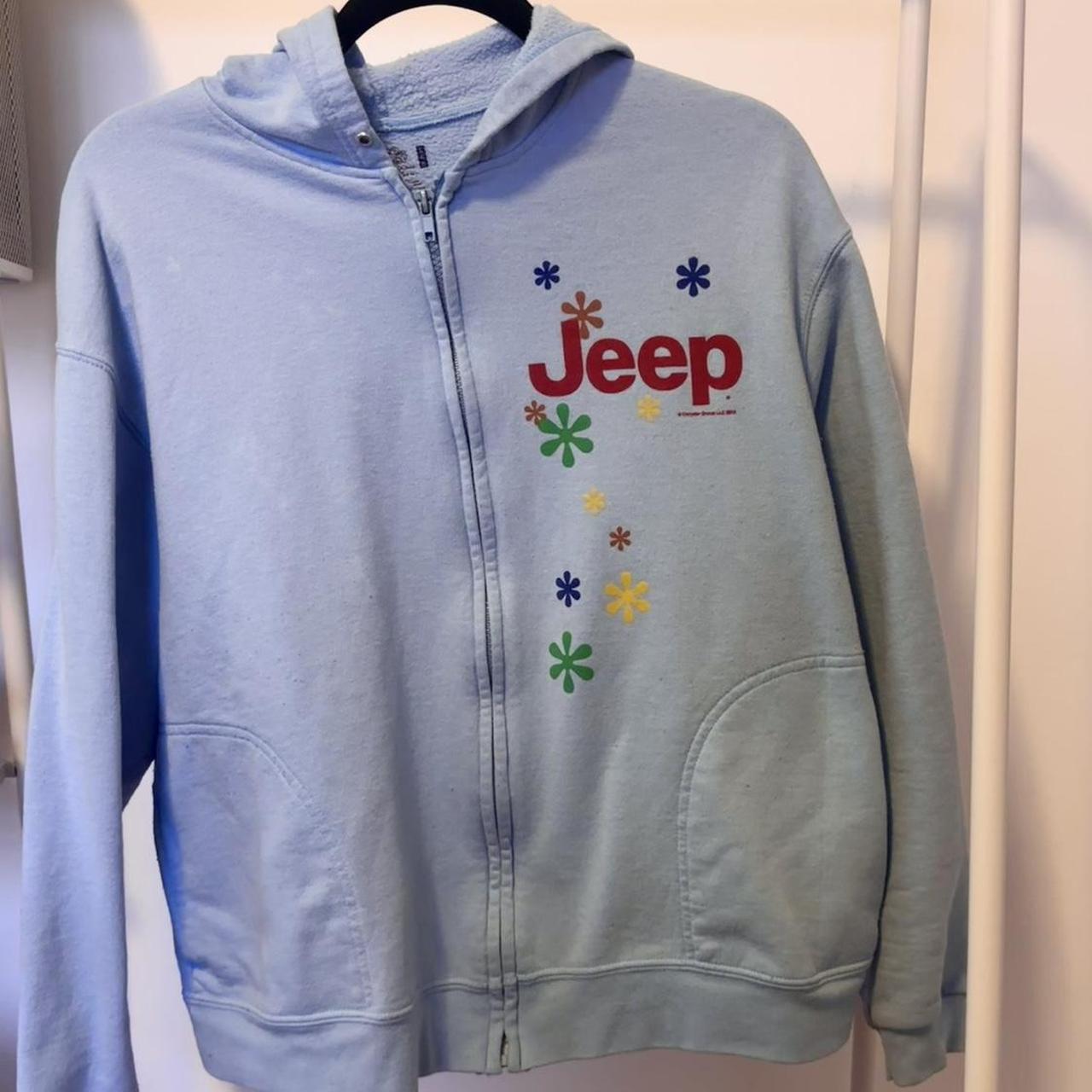 Women's jeep discount zip up hoodie