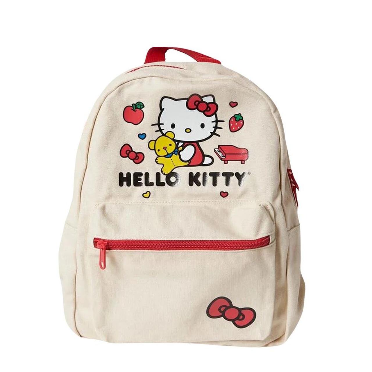 Official Hello Kitty Backpack Worn Depop