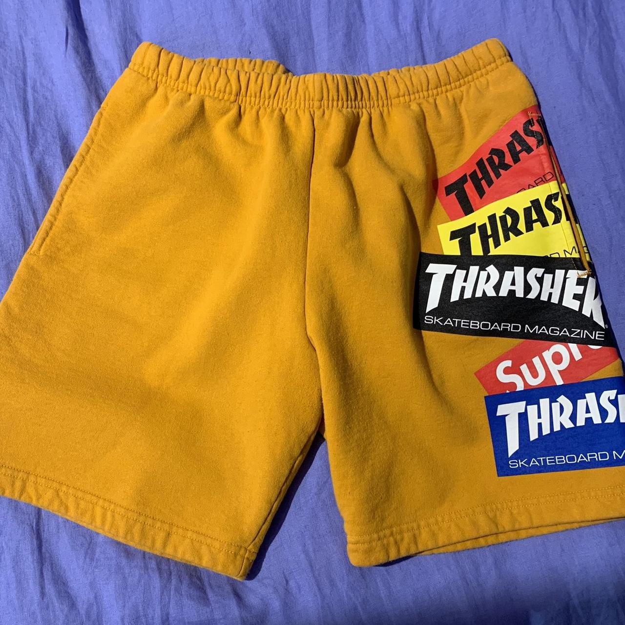 Supreme Thrasher Multi Logo Sweatshort Size S. Great... - Depop