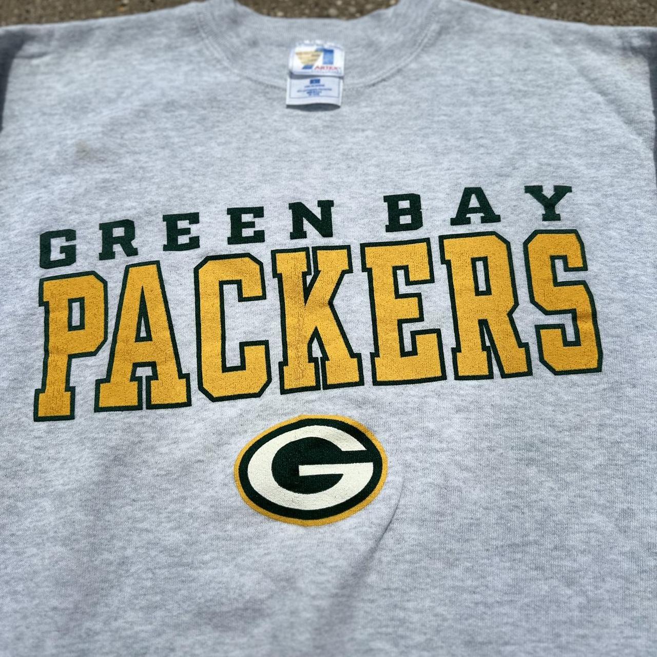 90s Green Bay Packers Crew Neck Depop