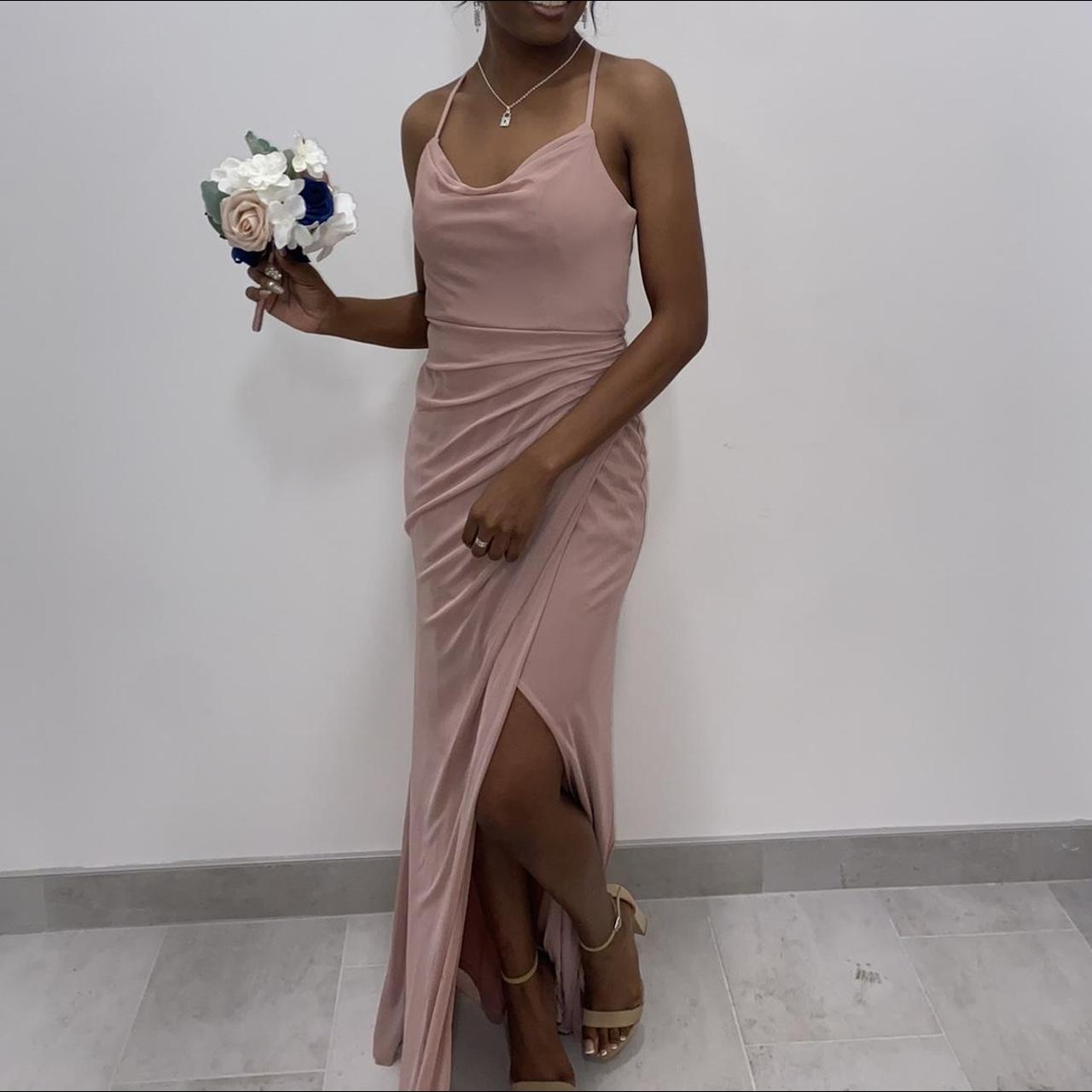 Dusty rose outlet dress david's bridal