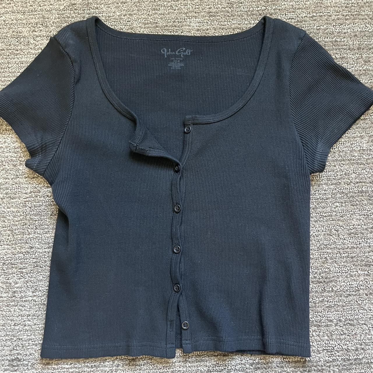 Brandy melville button up top brandy... Depop