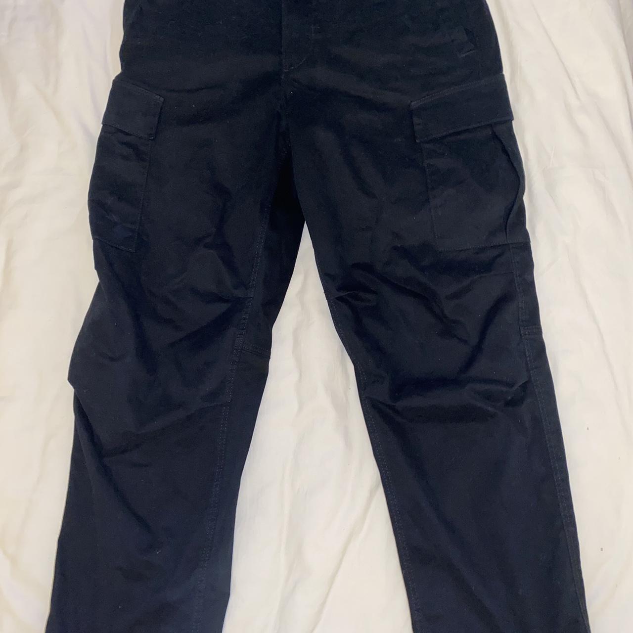 Black cargos - Depop