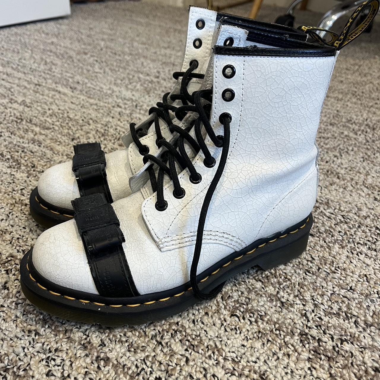 Doc martens with sales bow