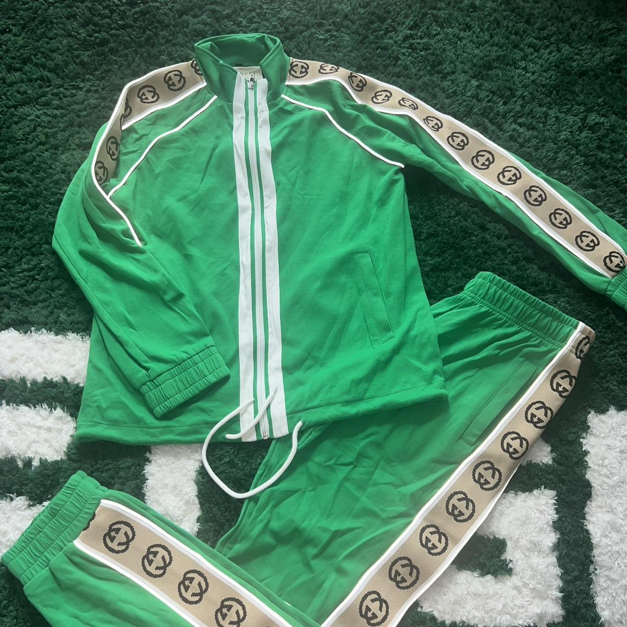 Gucci tracksuit brand new never worn Size M - Depop