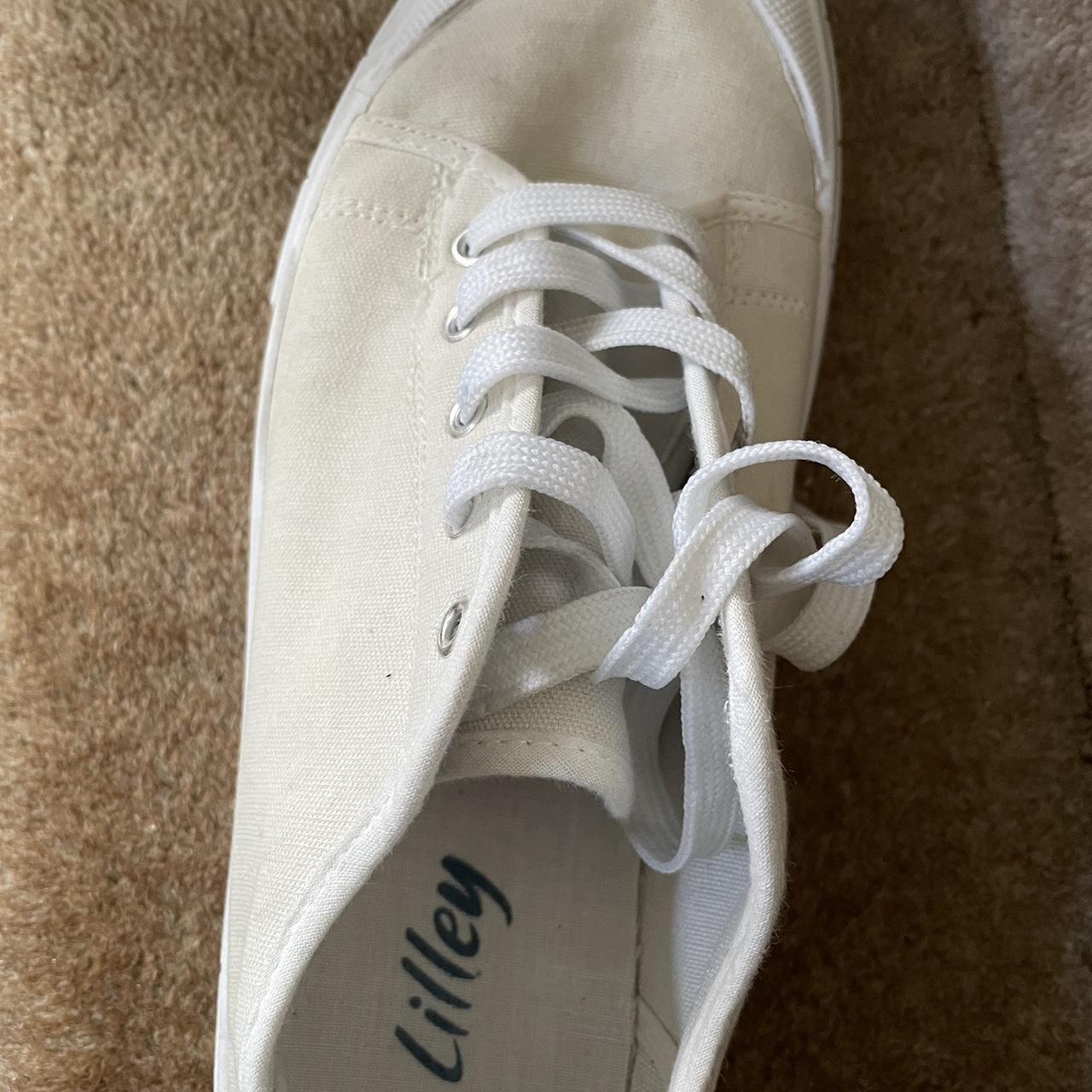 Lilley brand new shoes white Depop