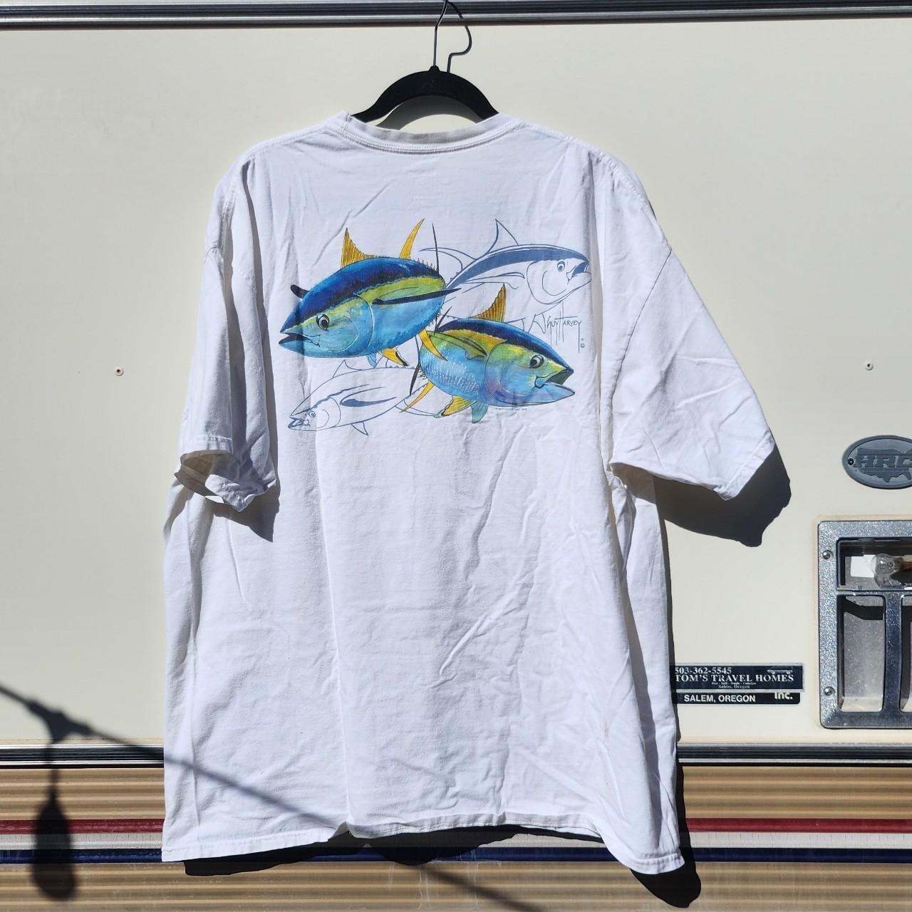 Vintage guy Harvey shirt Vintage fish shirt Animal - Depop