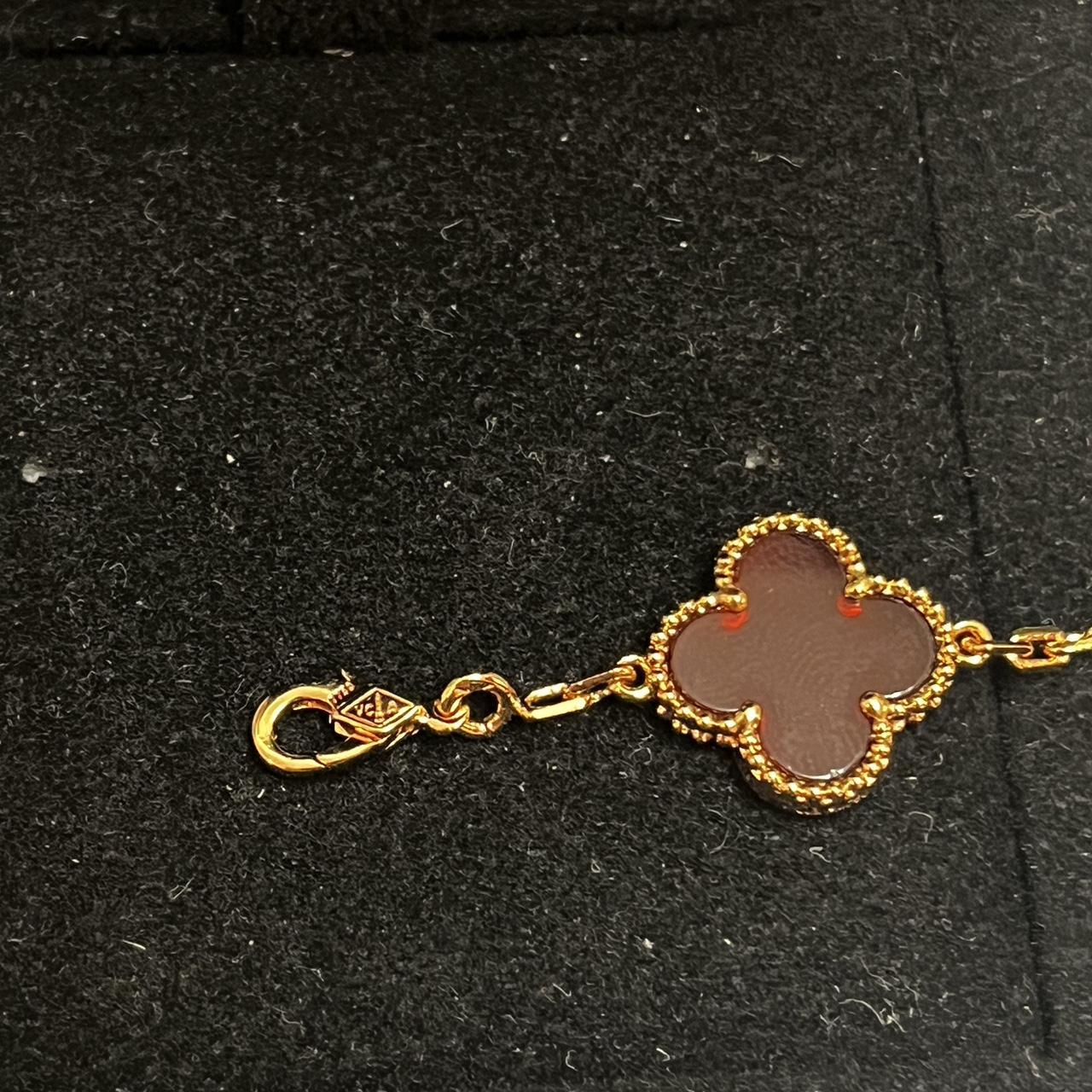 Van Cleef & Arpels red and gold bracelet no... Depop