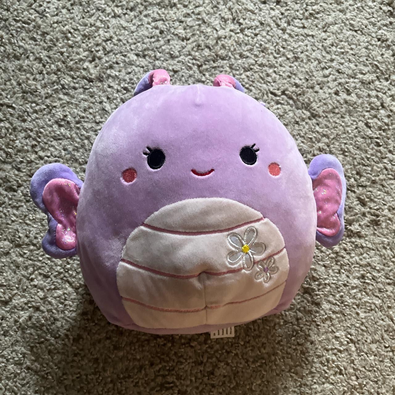 Purple butterfly squishmallow!!!... Depop