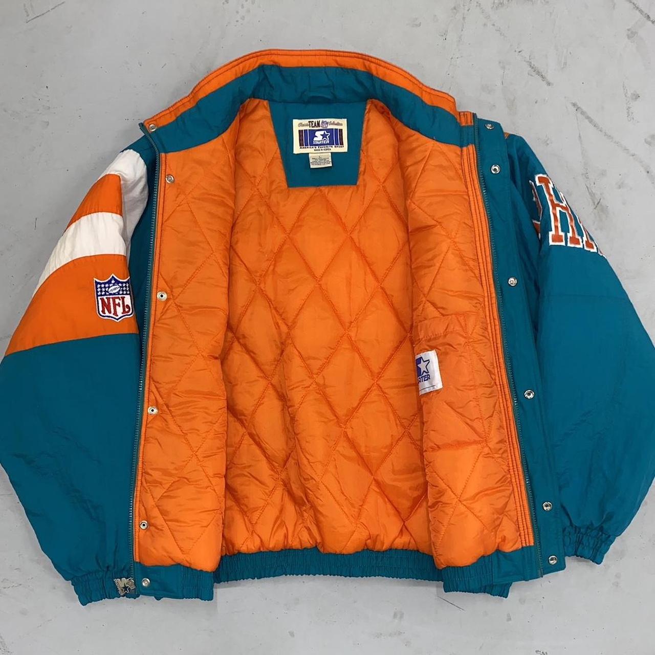 Vintage Miami Dolphins Starter jacket. The colors on - Depop