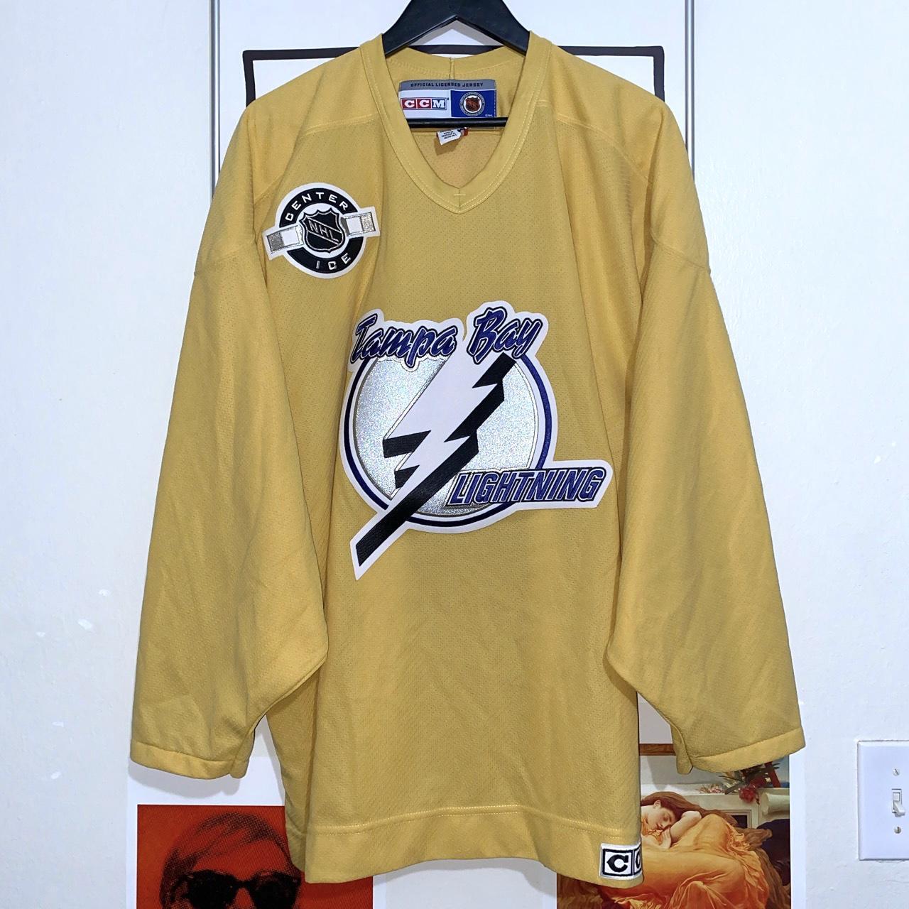 Tampa Bay Lightning CCM Vintage Hockey Jersey  Tampa bay lightning, Hockey  jersey, Tampa bay