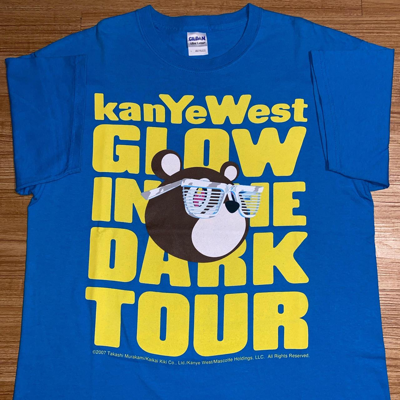 Kanye West Glow In The Dark Tour T Shirt Size newest XL