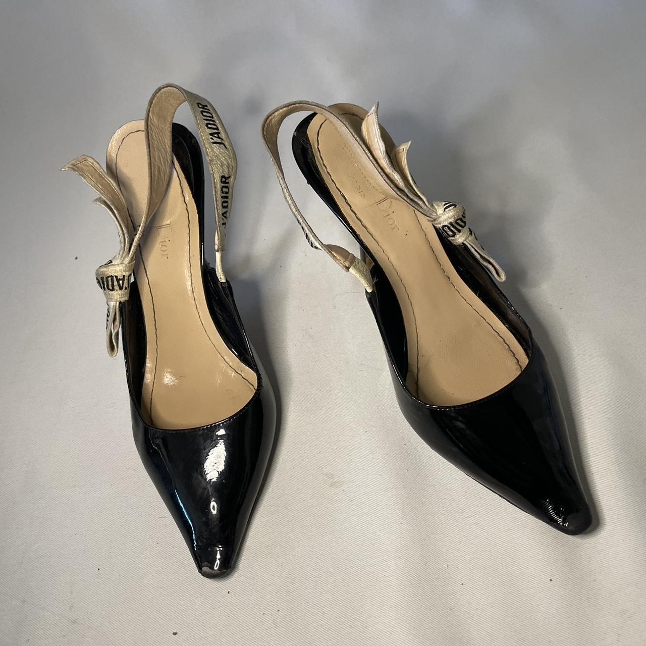 Very worn authentic Dior heels Bought for 1050 Size... - Depop