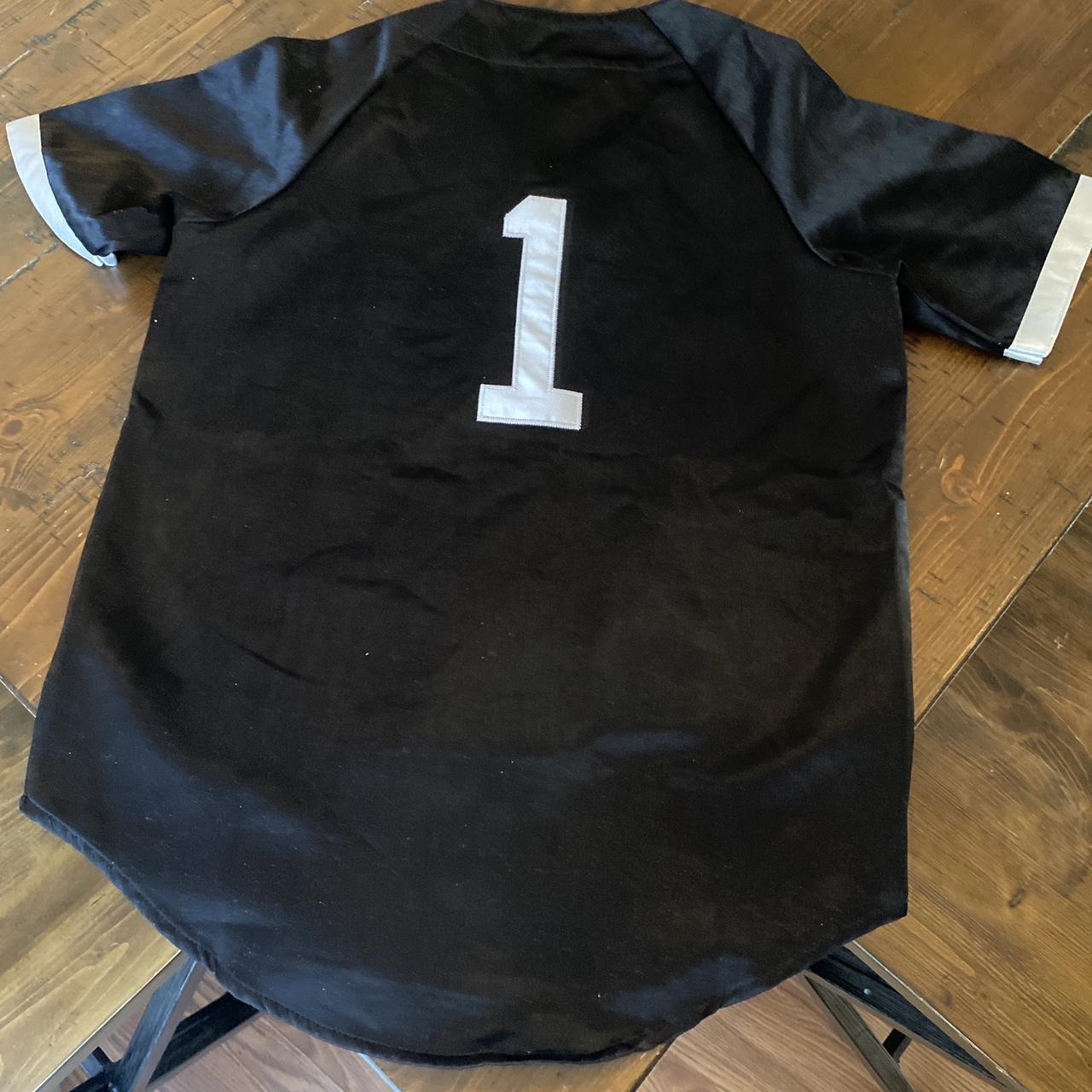 Supreme Satin Baseball Jersey Black SS17 + Try On Body! 1 28 2019