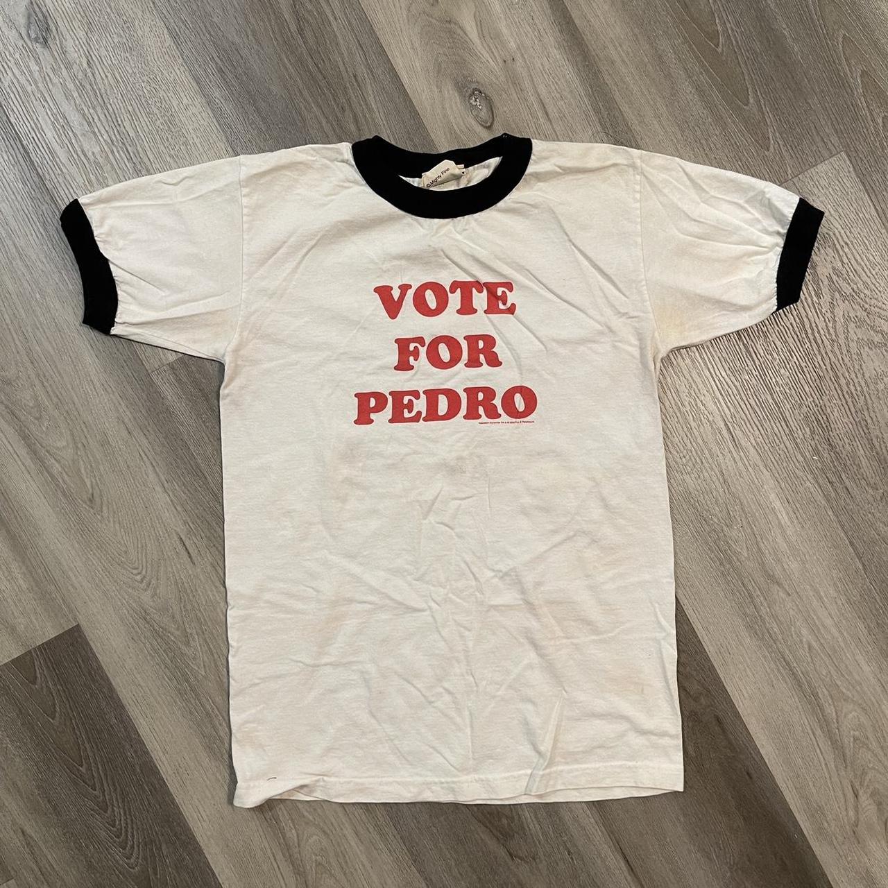 VINTAGE 2005 VOTE FOR PEDRO TEE SHIRT VINTAGE... - Depop