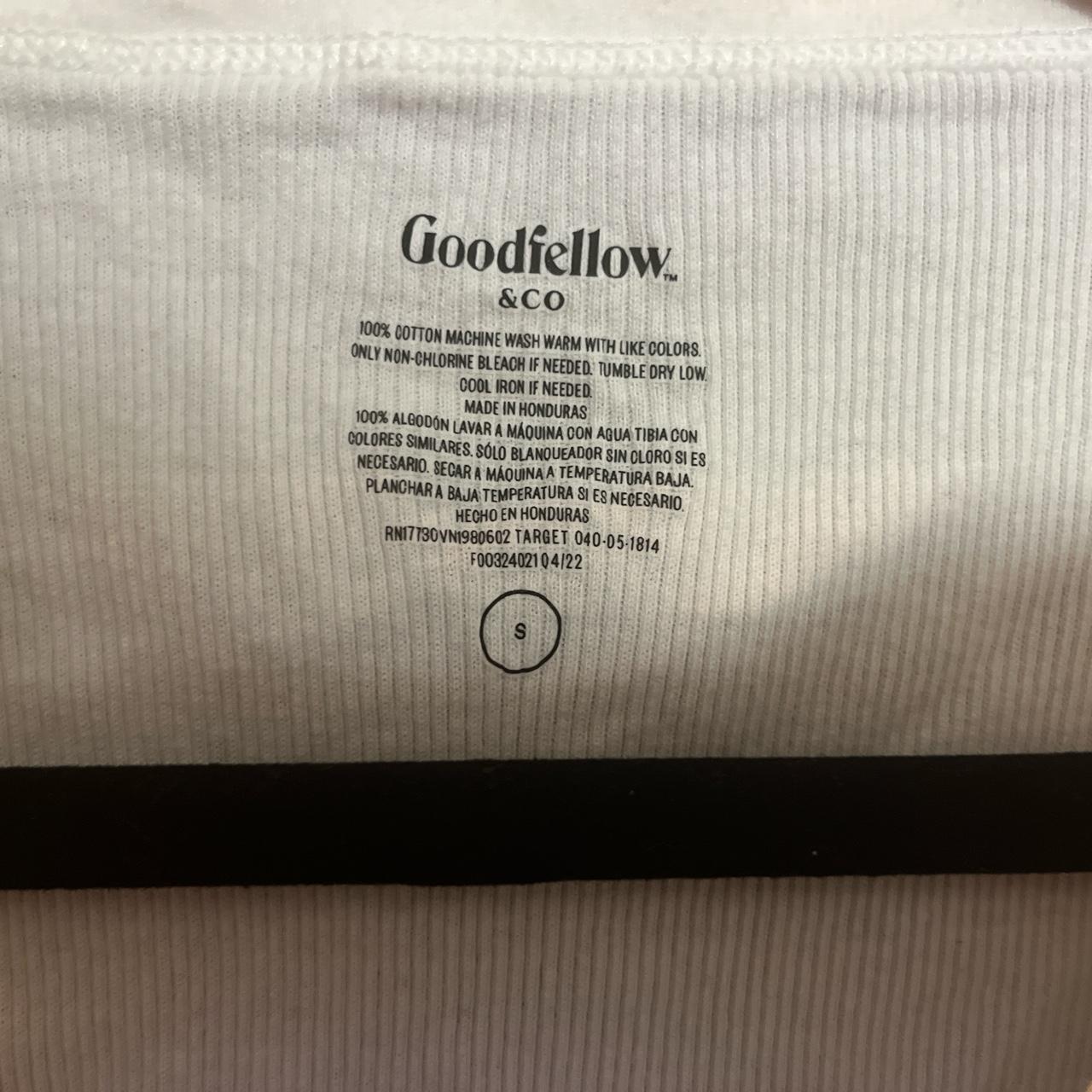 Goodfellow White Beater (Tank-Top) Size S Bought a - Depop