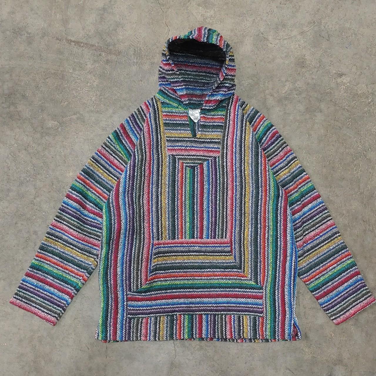 Baja Jacket Made In Mexico #XXL #Multicolor #Hooded - Depop