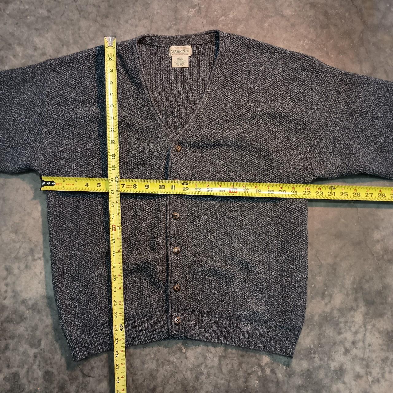 VINTAGE St John's Bay Grey Cardigan Vintage Winter... Depop