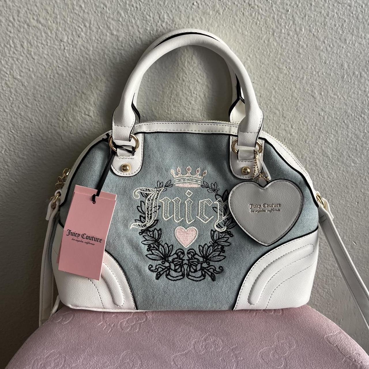 Buy Juicy Couture Kabelo Velour Shouder Bag - Fungi | Nelly.com