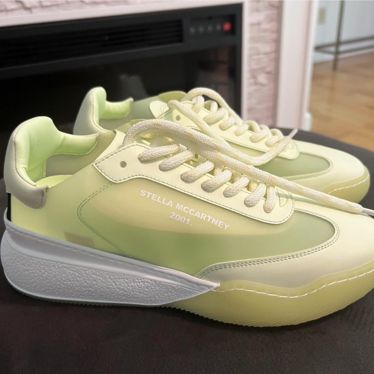 Stella mccartney yellow on sale sneakers