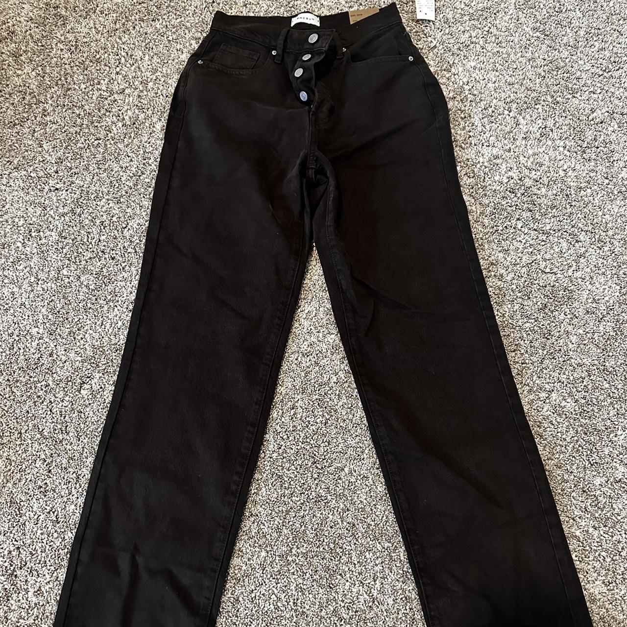 pacsun dad jeans, size 24, never worn - Depop