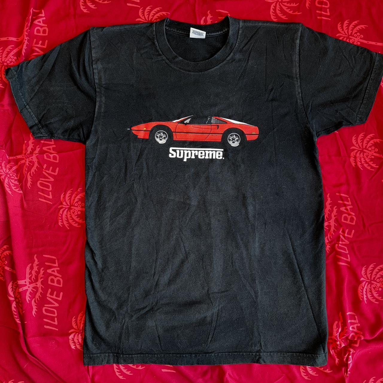 Supreme x Ferrari GT Tee. SS13. Rare. Well. Depop