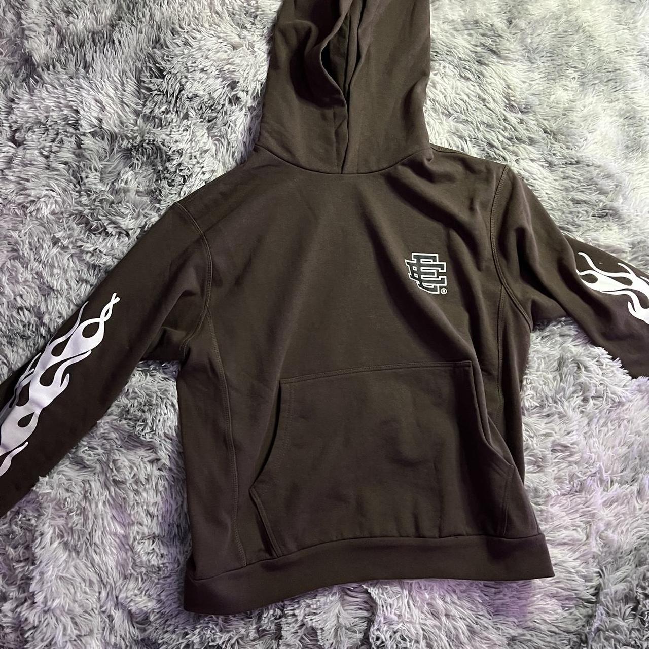 Eric Emanuel Hoodie Brown 9 10 condition very Depop