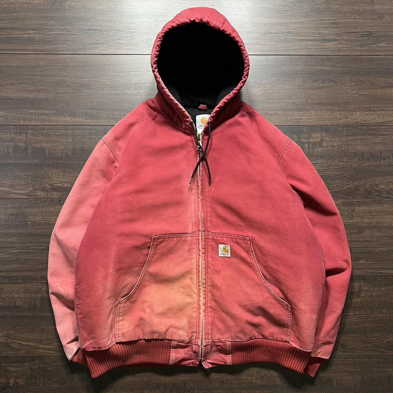 Carhartt hot sale j140 red