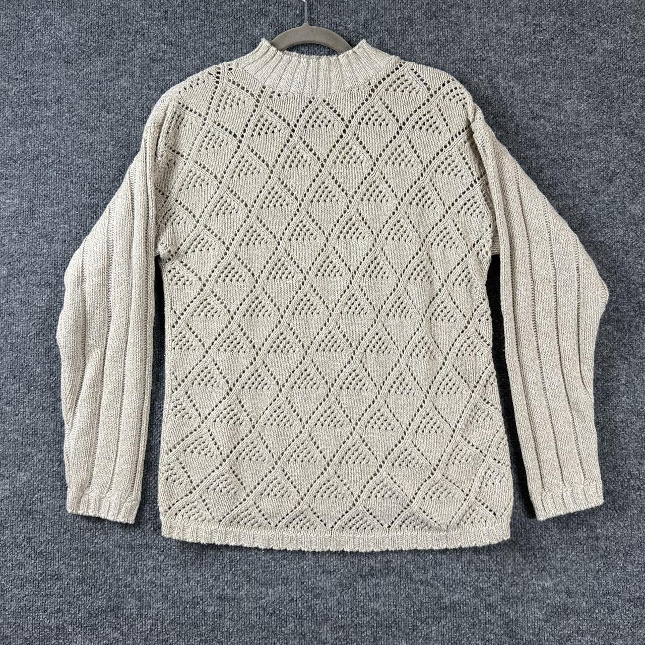 Basic Editions Women's Sweater - Cream - S – Basi… - image 1