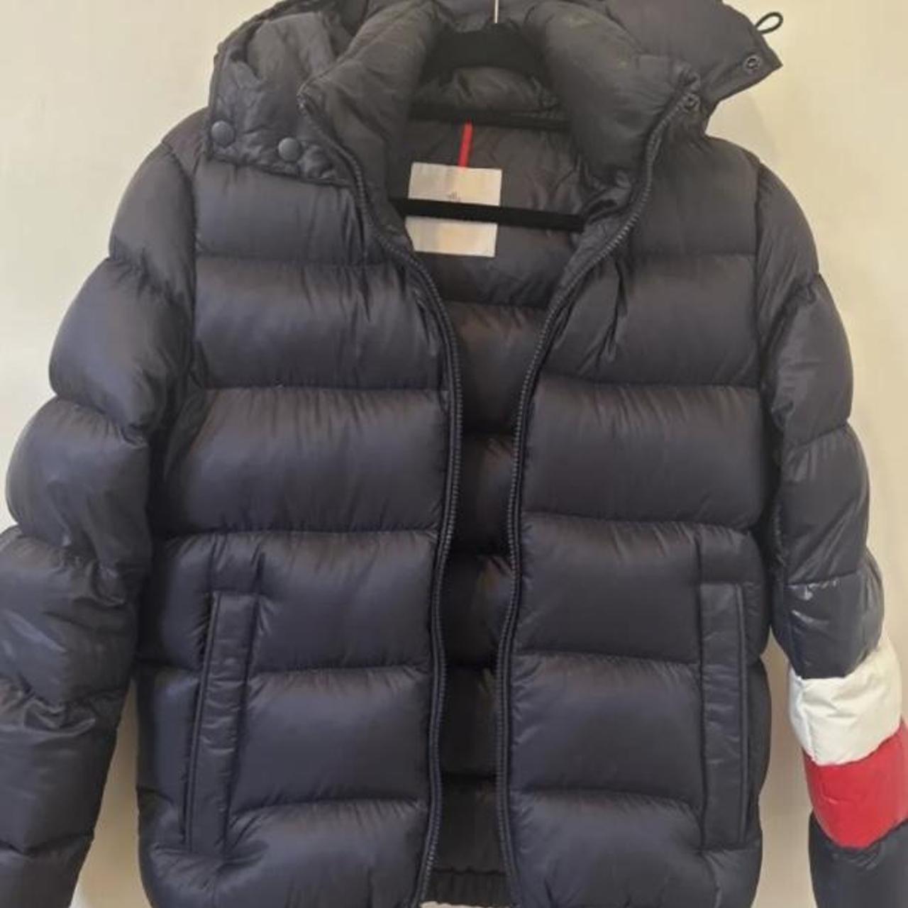 Genuine moncler coat size 0 men’s would also fit 6/8... - Depop