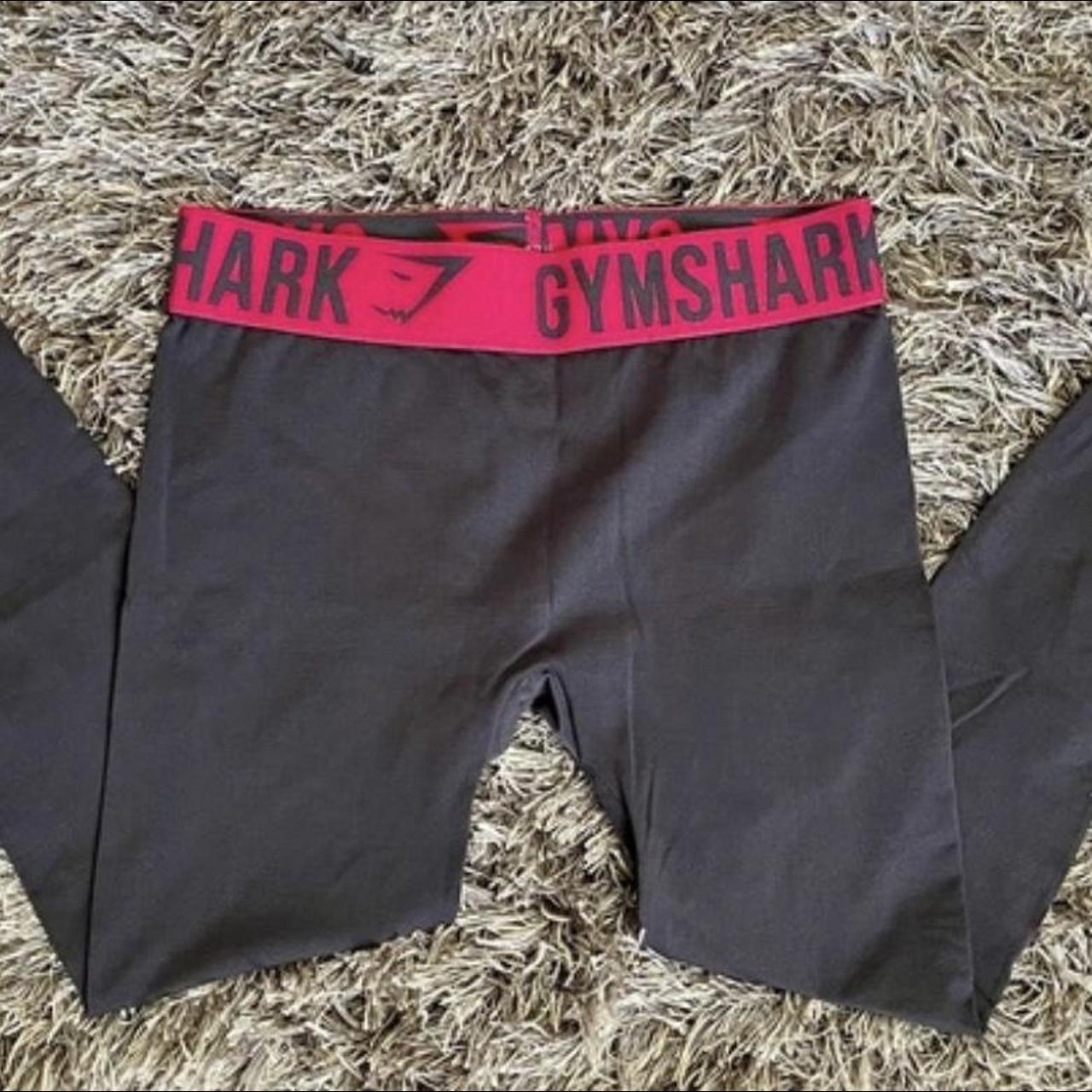 Gymshark Fit Leggings - Charcoal/Dusky Pink 