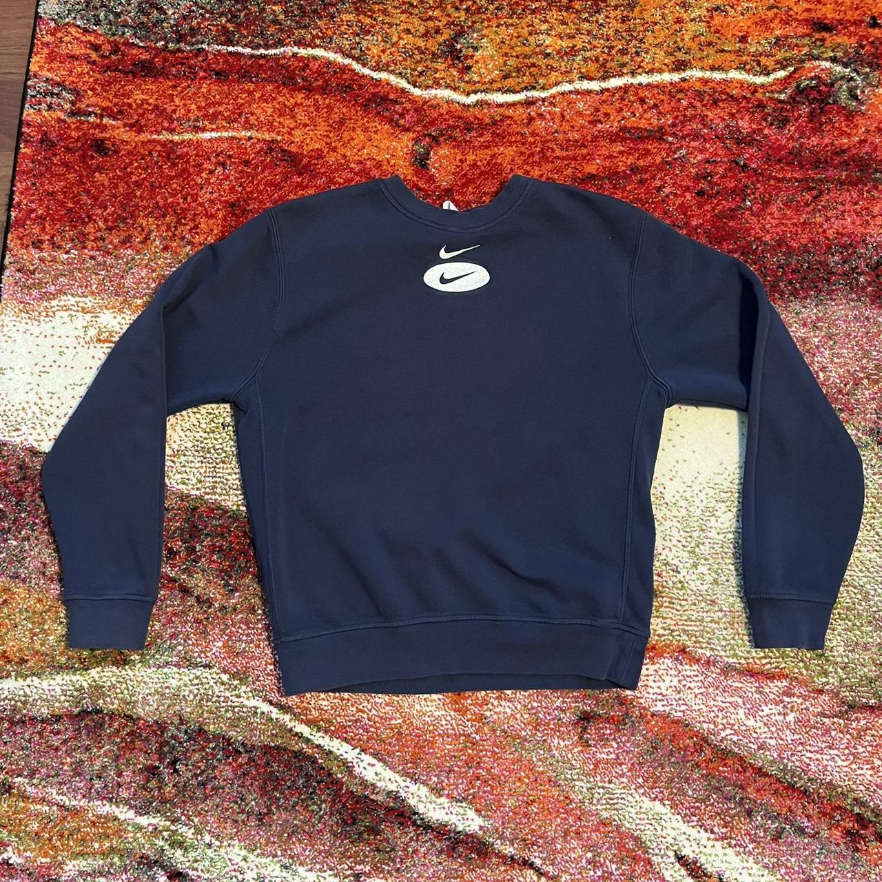 mens nike navy sweatshirt