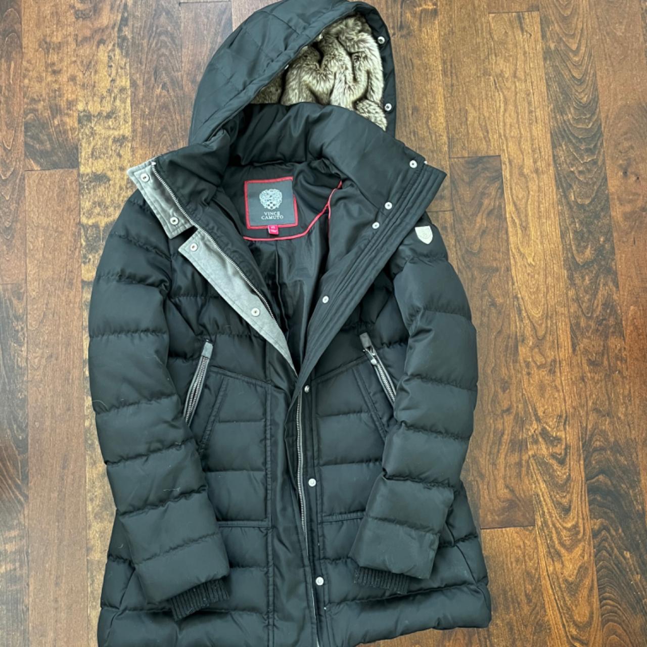 Vince camuto parka. Size xs could fit S Was my Depop